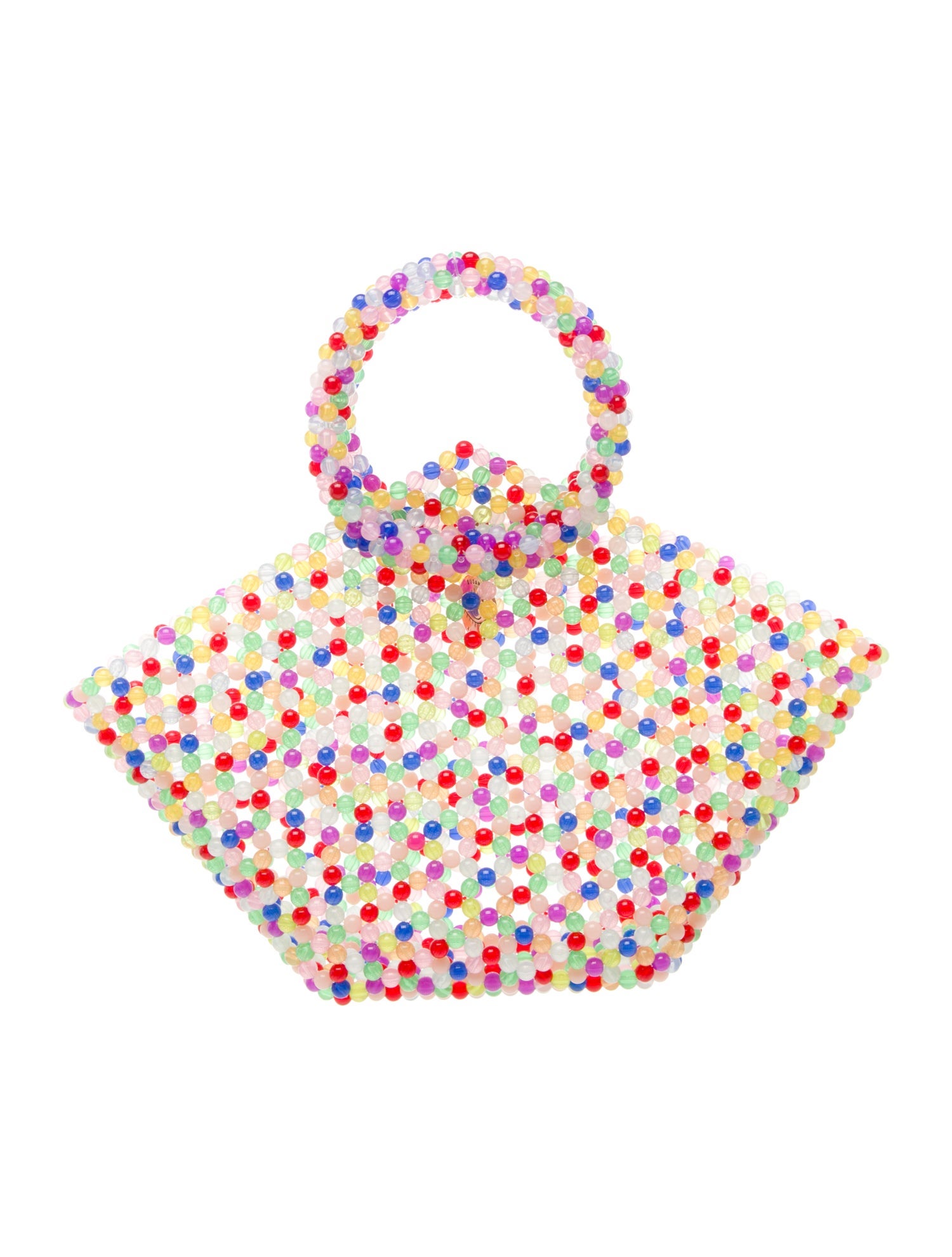 Susan Alexandra Acrylic Top Handle Bag