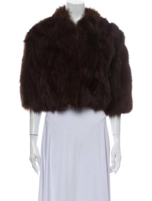 Susan Bender Fur Jacket Brown