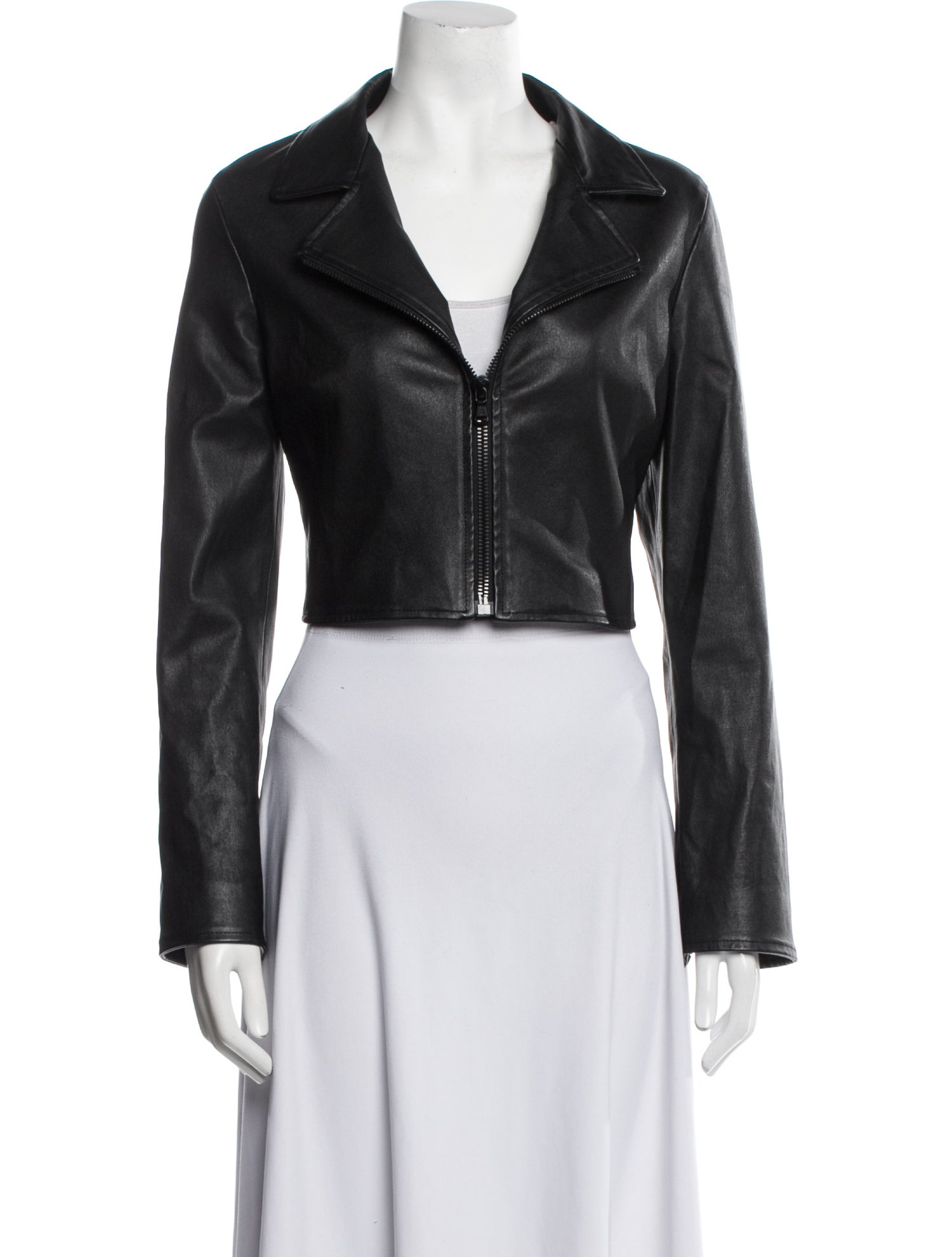 Susan Bender Leather Biker Jacket