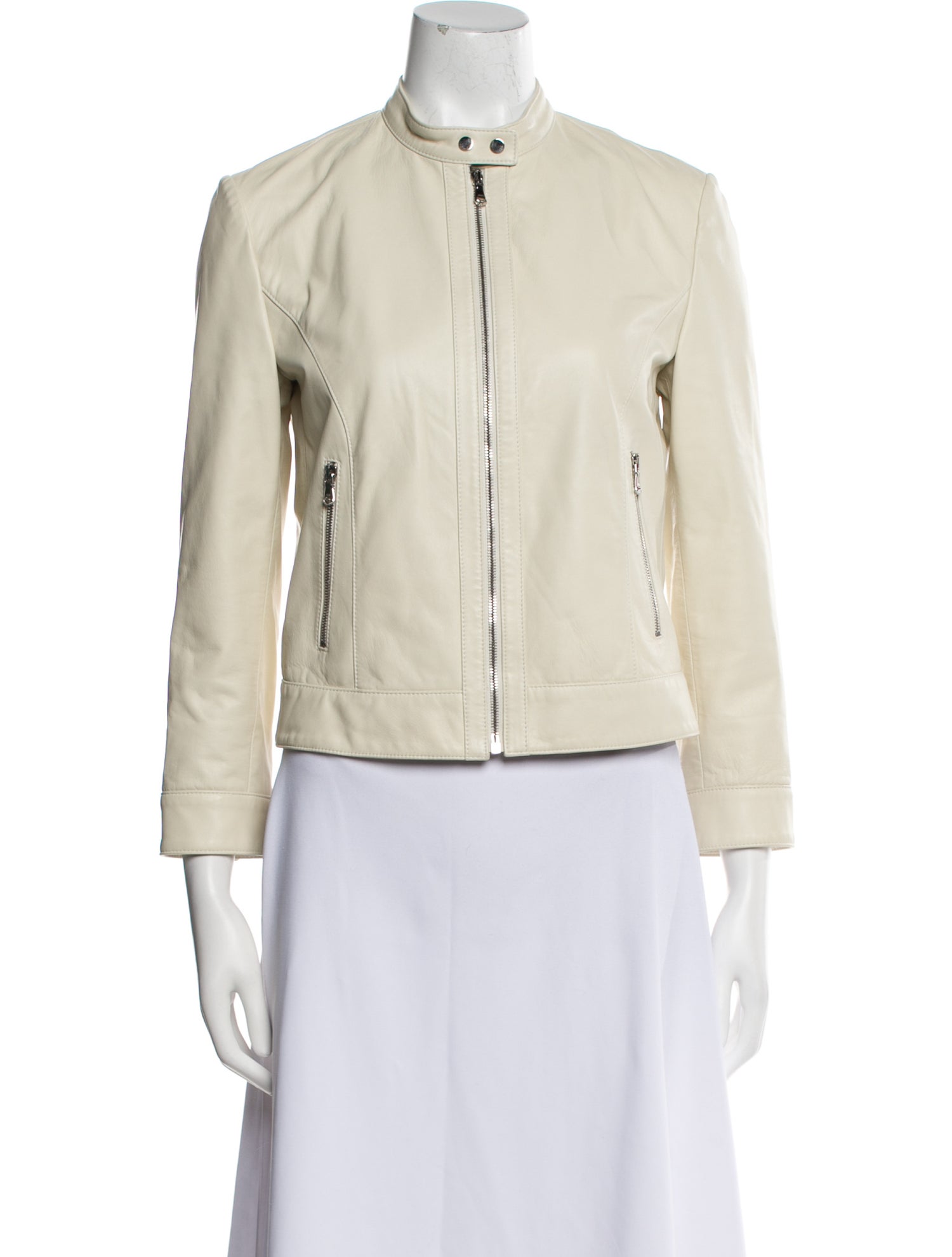 Susan Bender Leather Biker Jacket