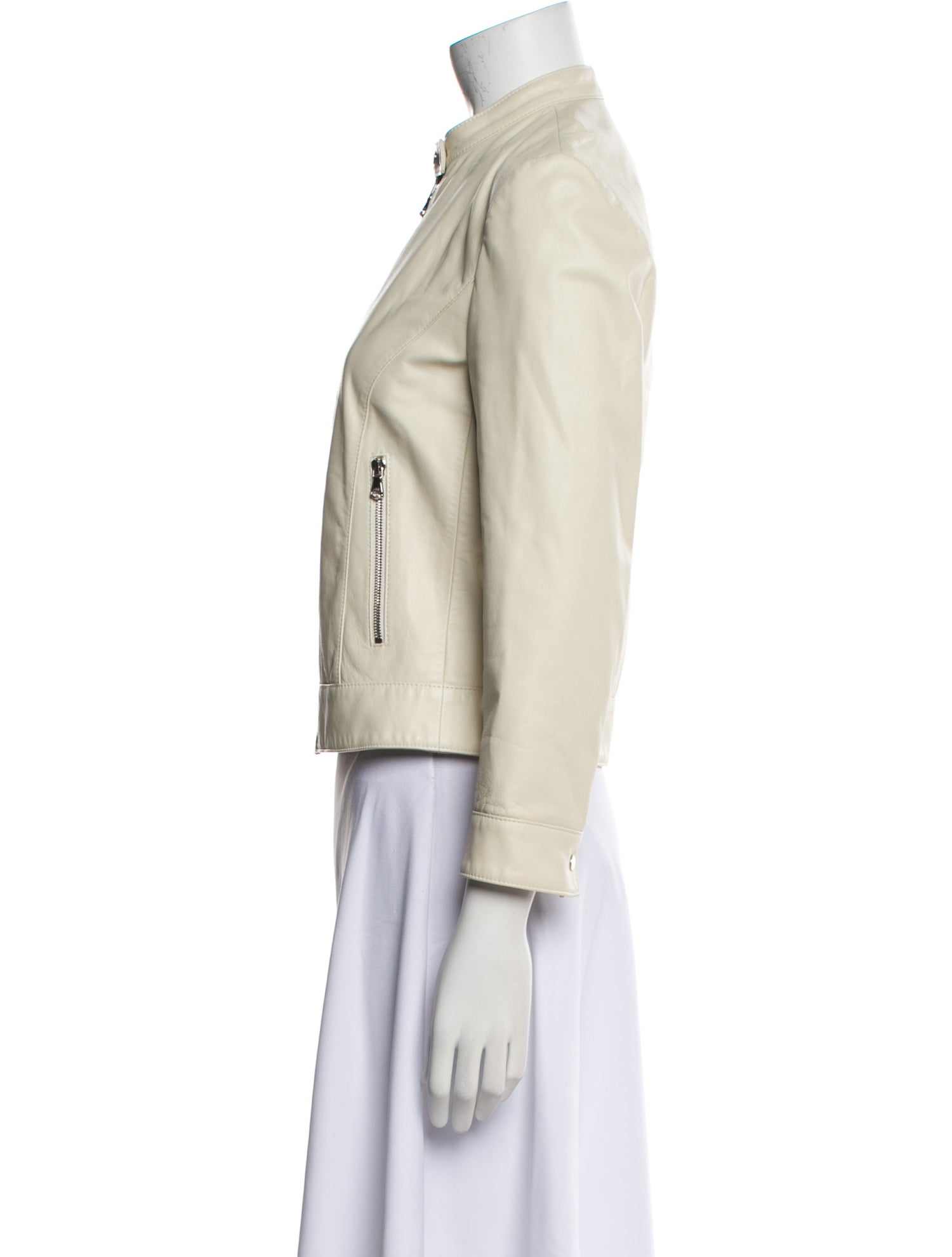 Susan Bender Leather Biker Jacket