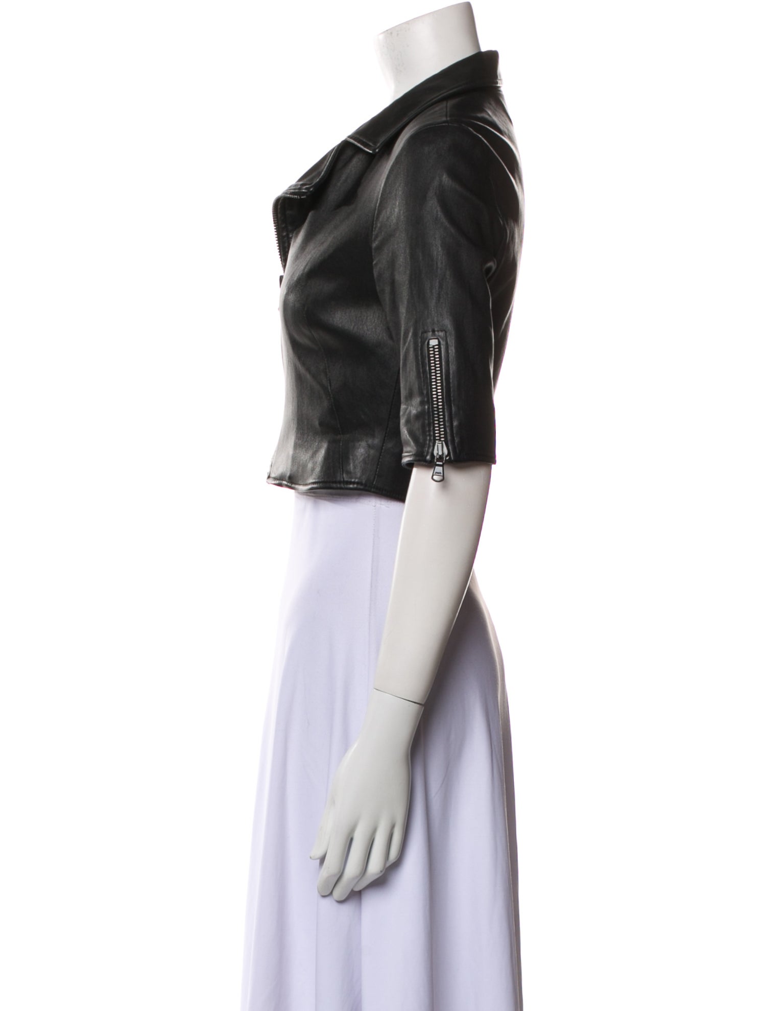 Susan Bender Leather Bolero