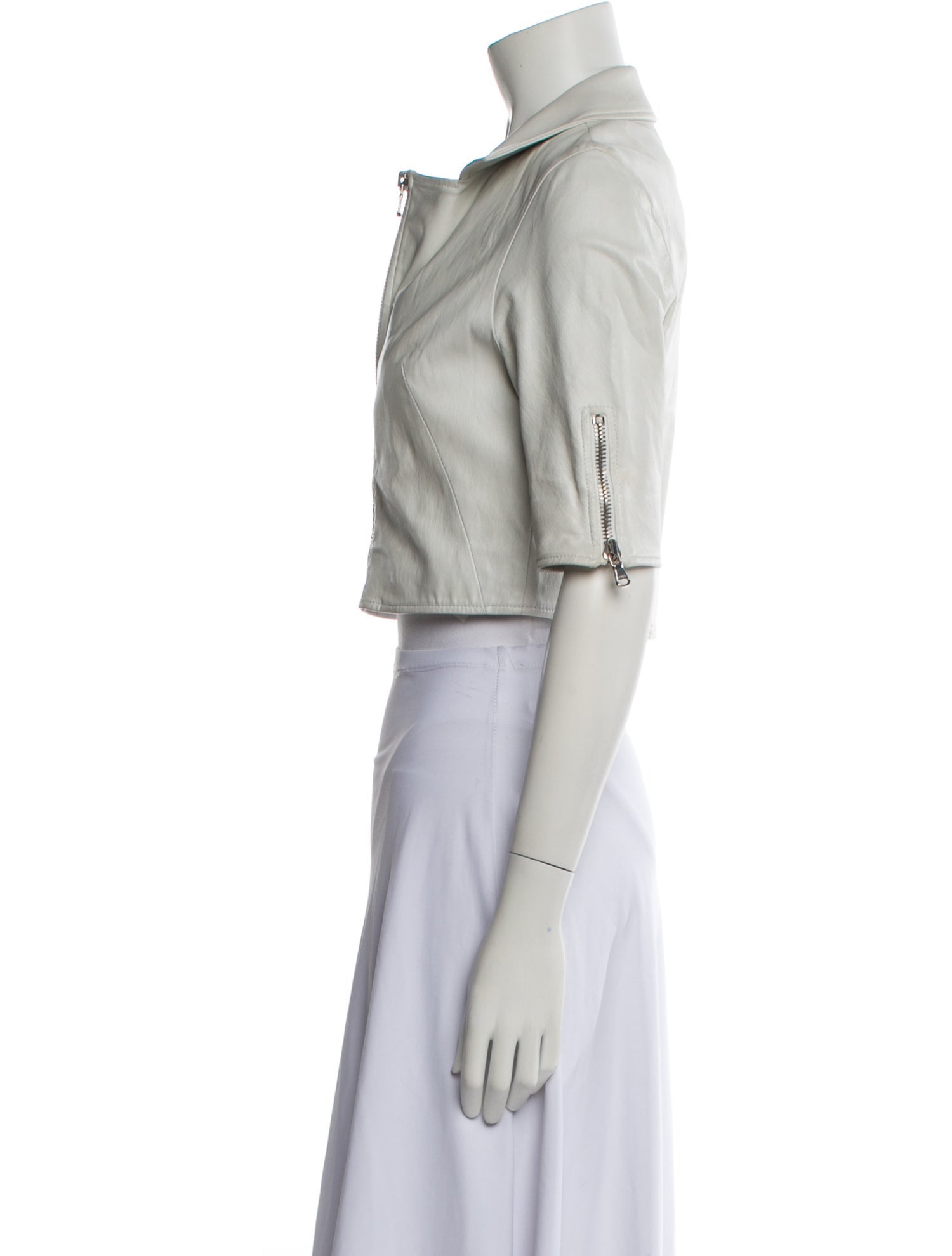 Susan Bender Leather Biker Jacket