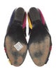 Susan Bender Snakeskin Colorblock Pattern Flats