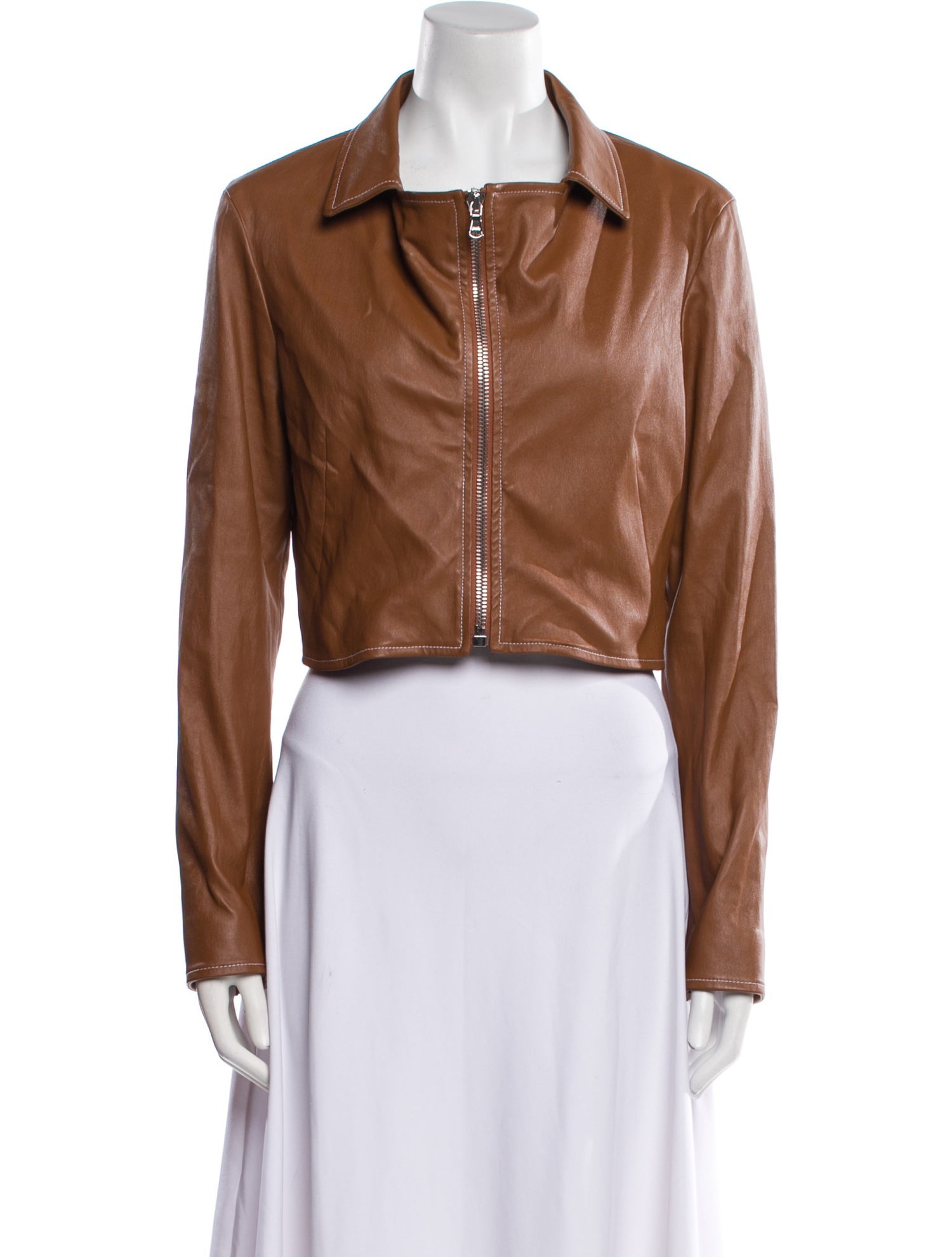 Susan Bender Leather Biker Jacket