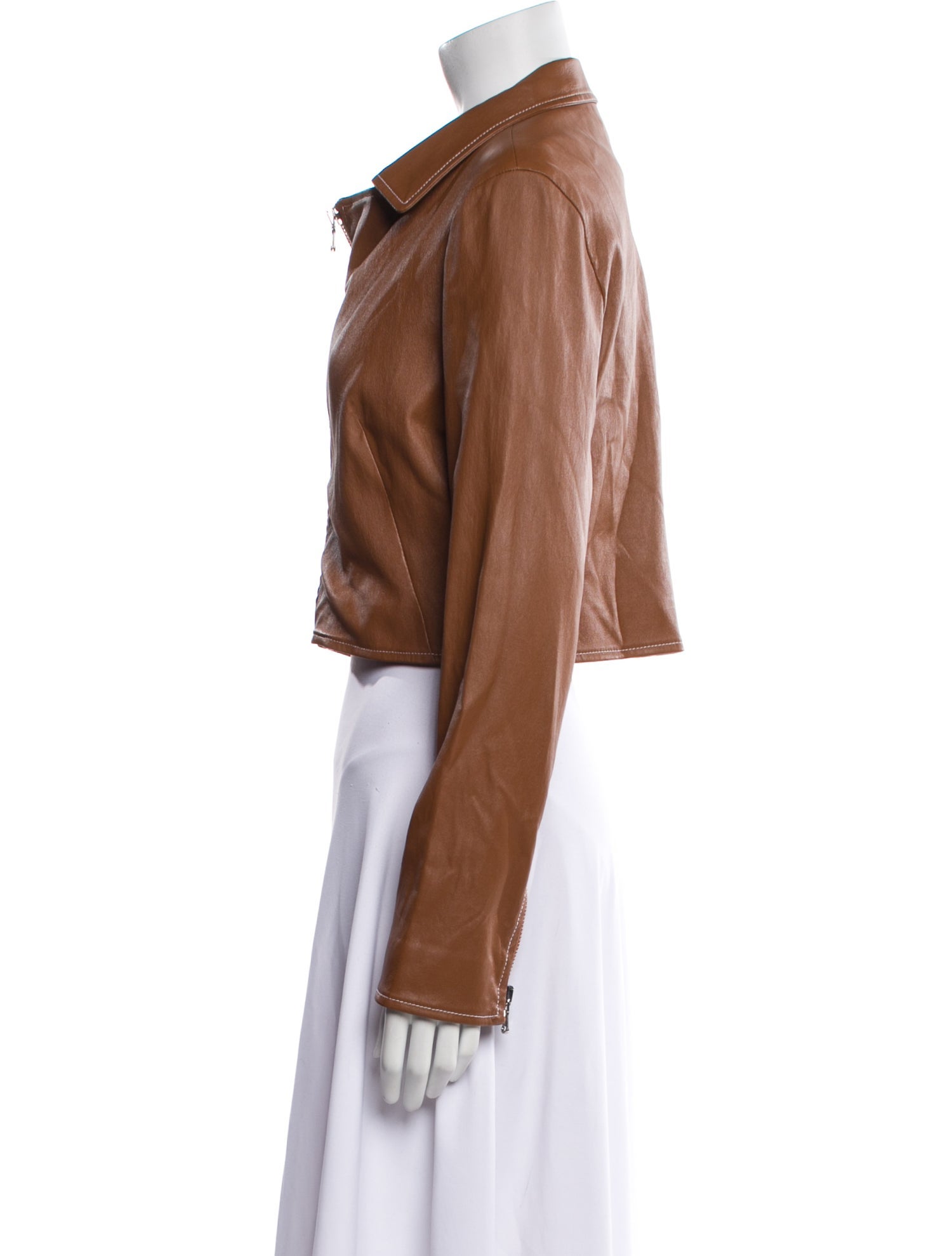 Susan Bender Leather Biker Jacket