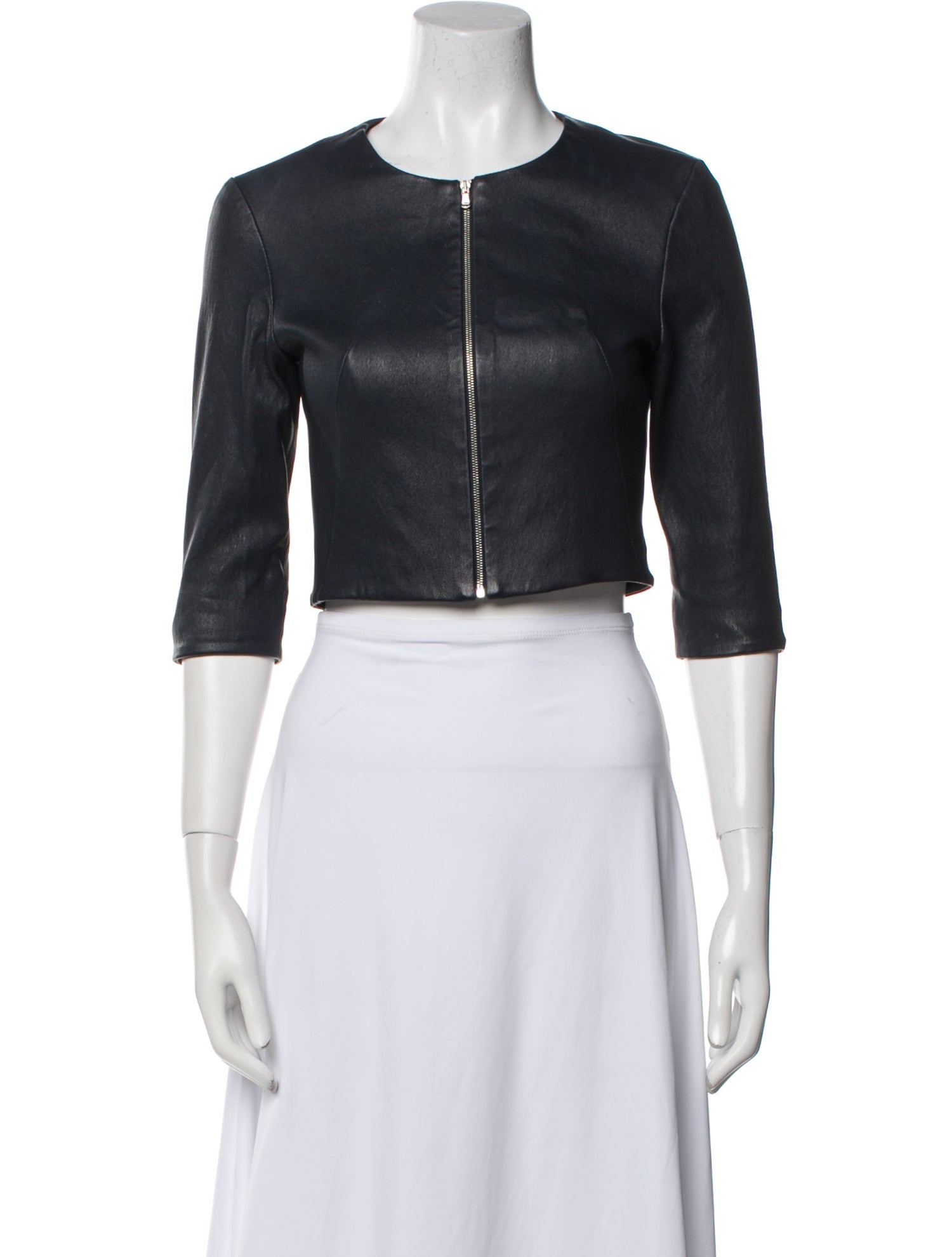 Susan Bender Leather Bolero