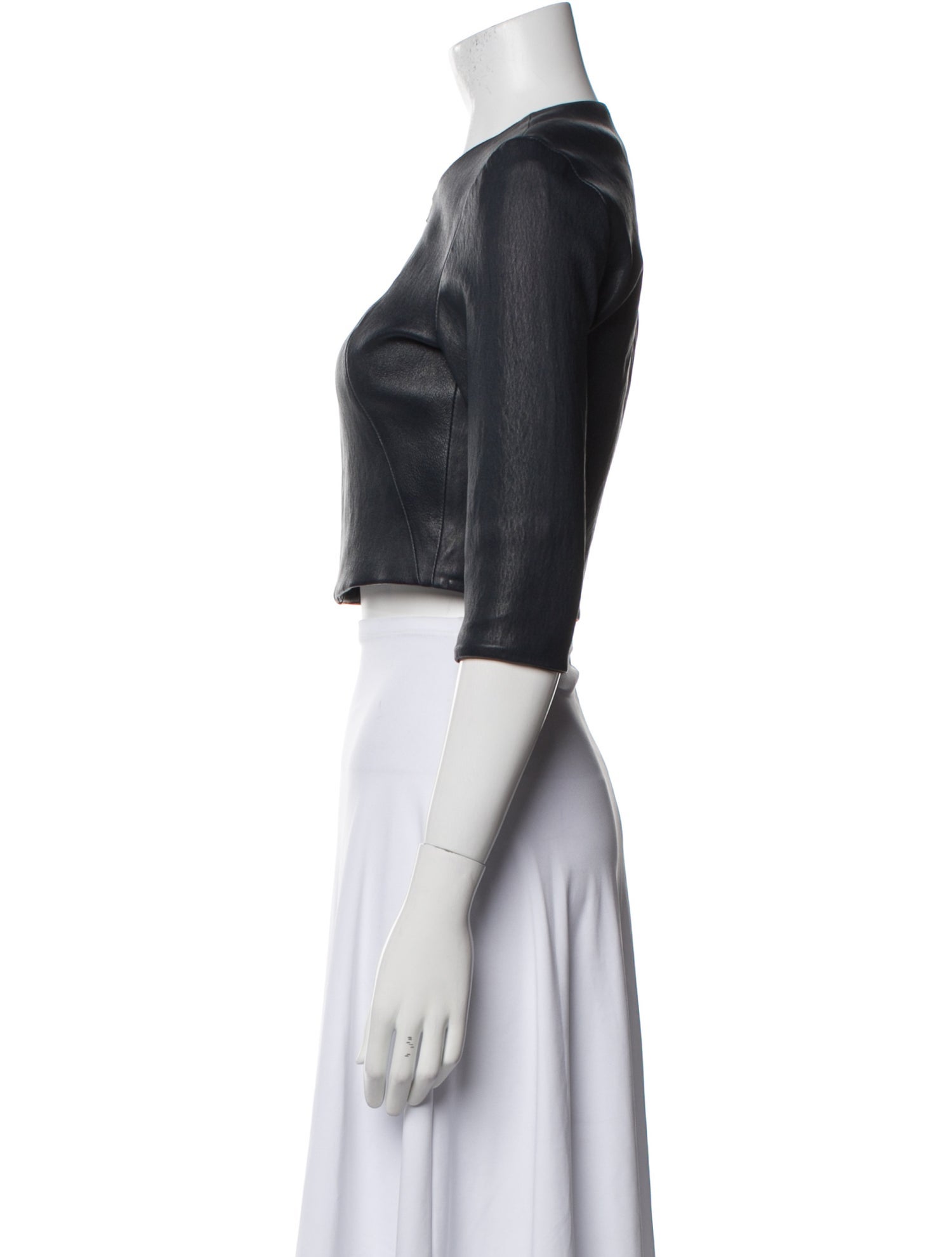 Susan Bender Leather Bolero