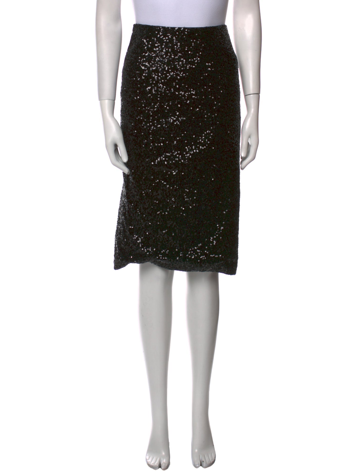 Susan Bender Sequin Embellishments Knee-Length Skirt