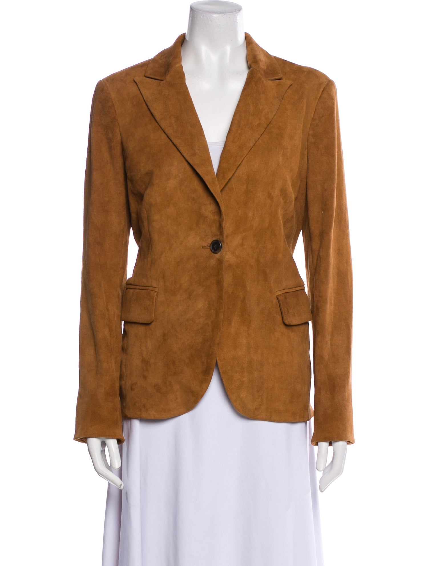Susan Bender Leather Blazer