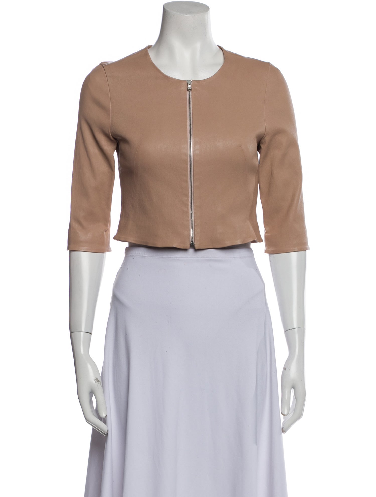 Susan Bender Leather Bolero