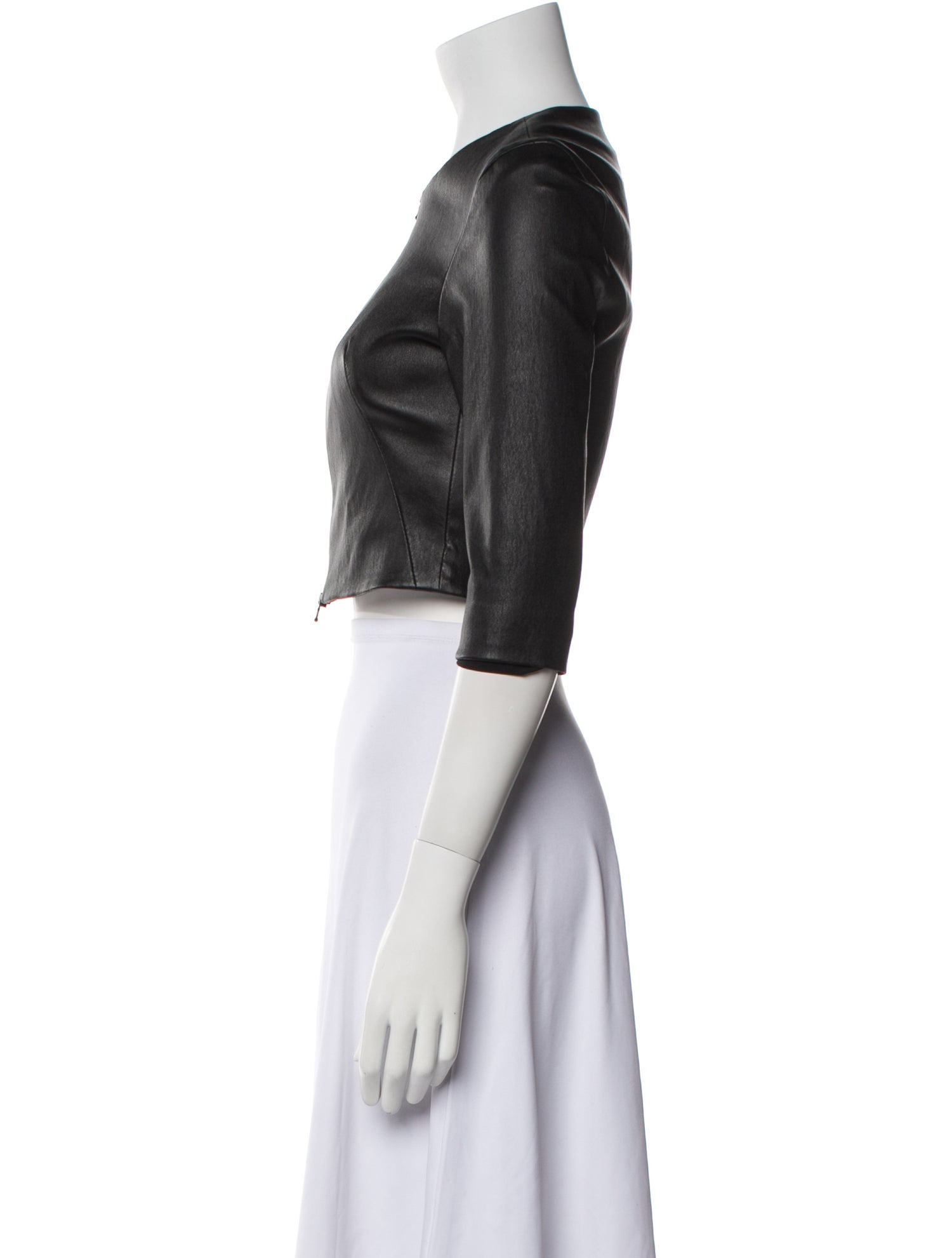 Susan Bender Leather Bolero
