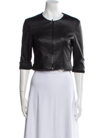 Susan Bender Leather Bolero