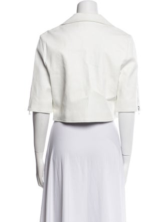 Susan Bender Leather Bolero