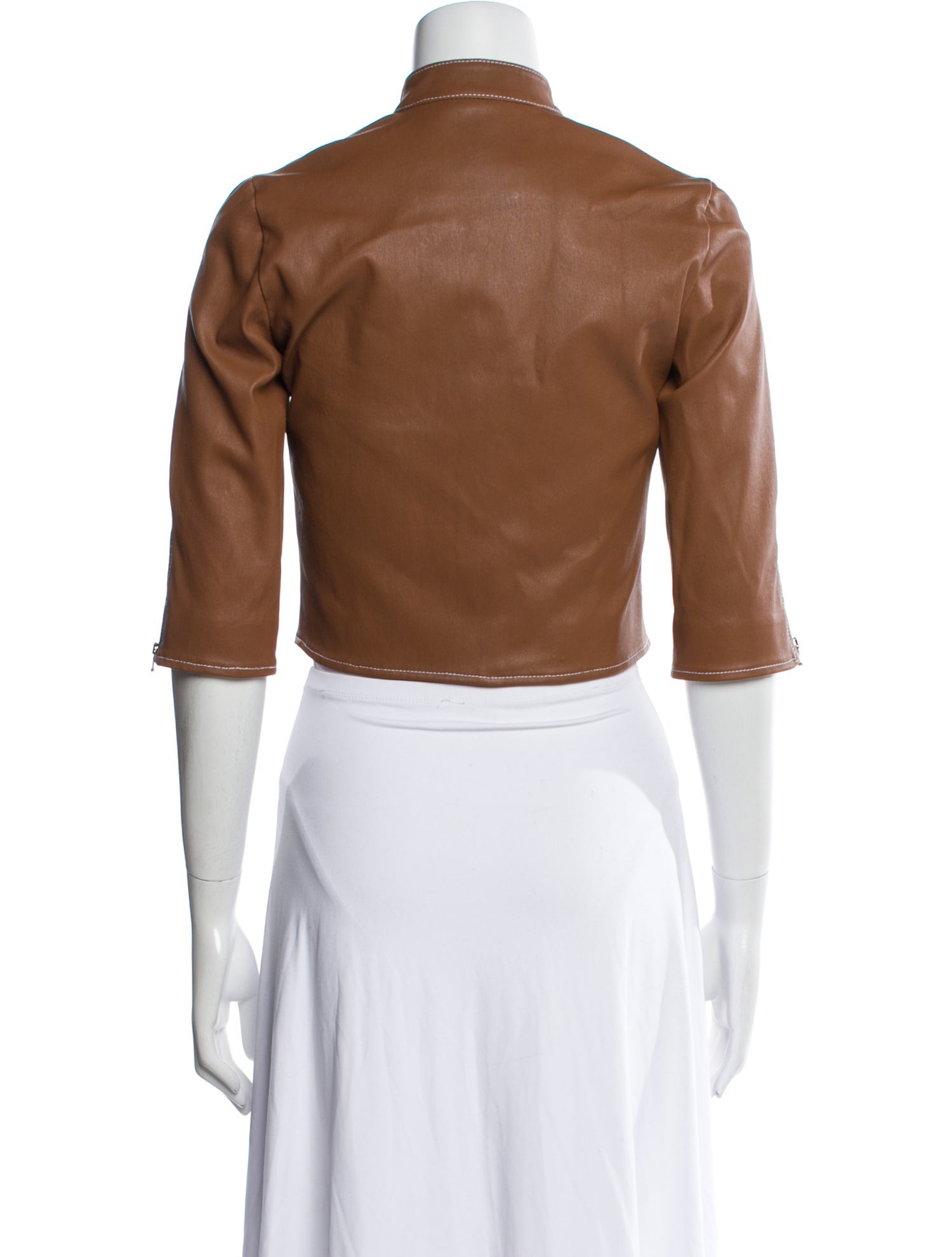 Susan Bender Leather Bolero