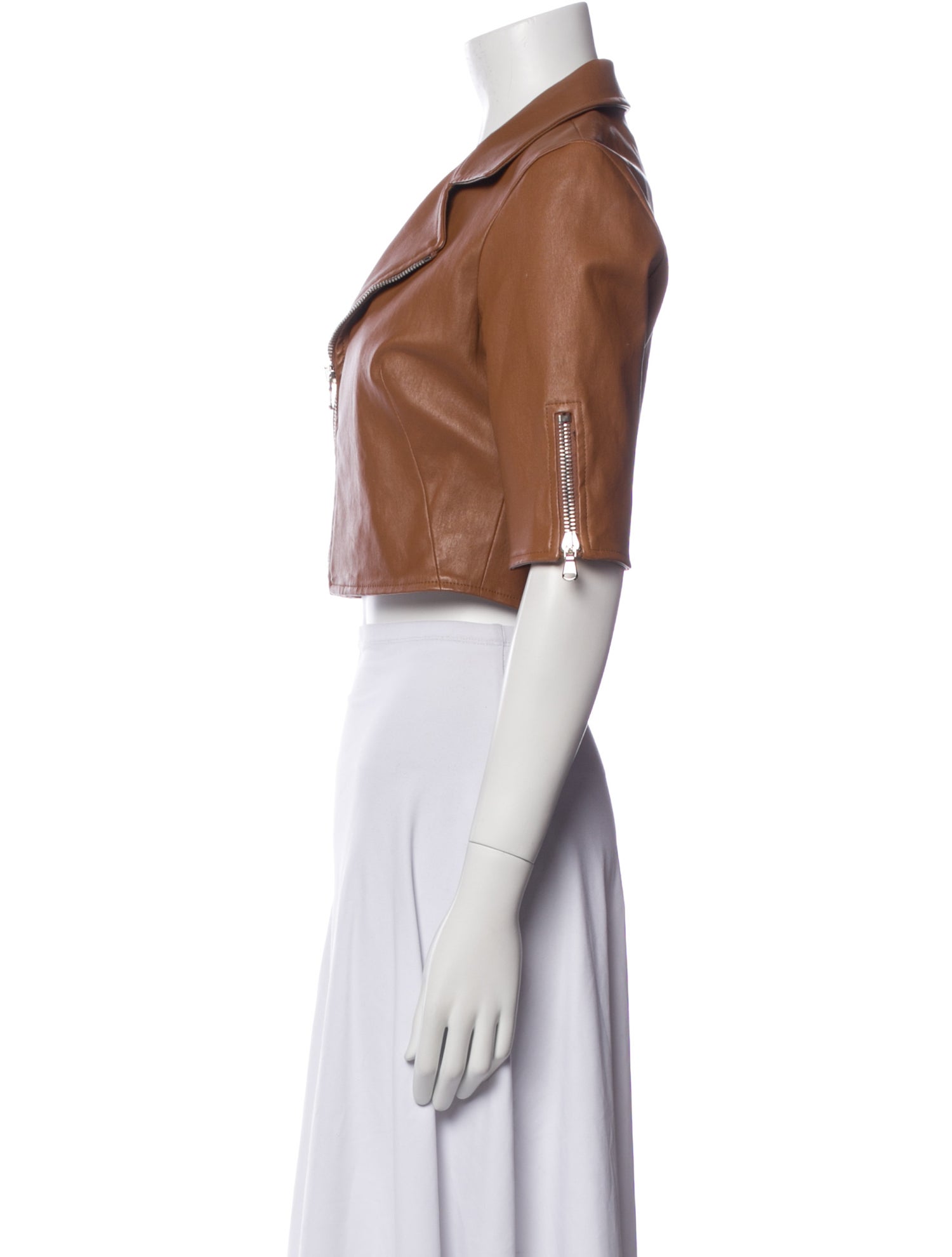 Susan Bender Leather Bolero
