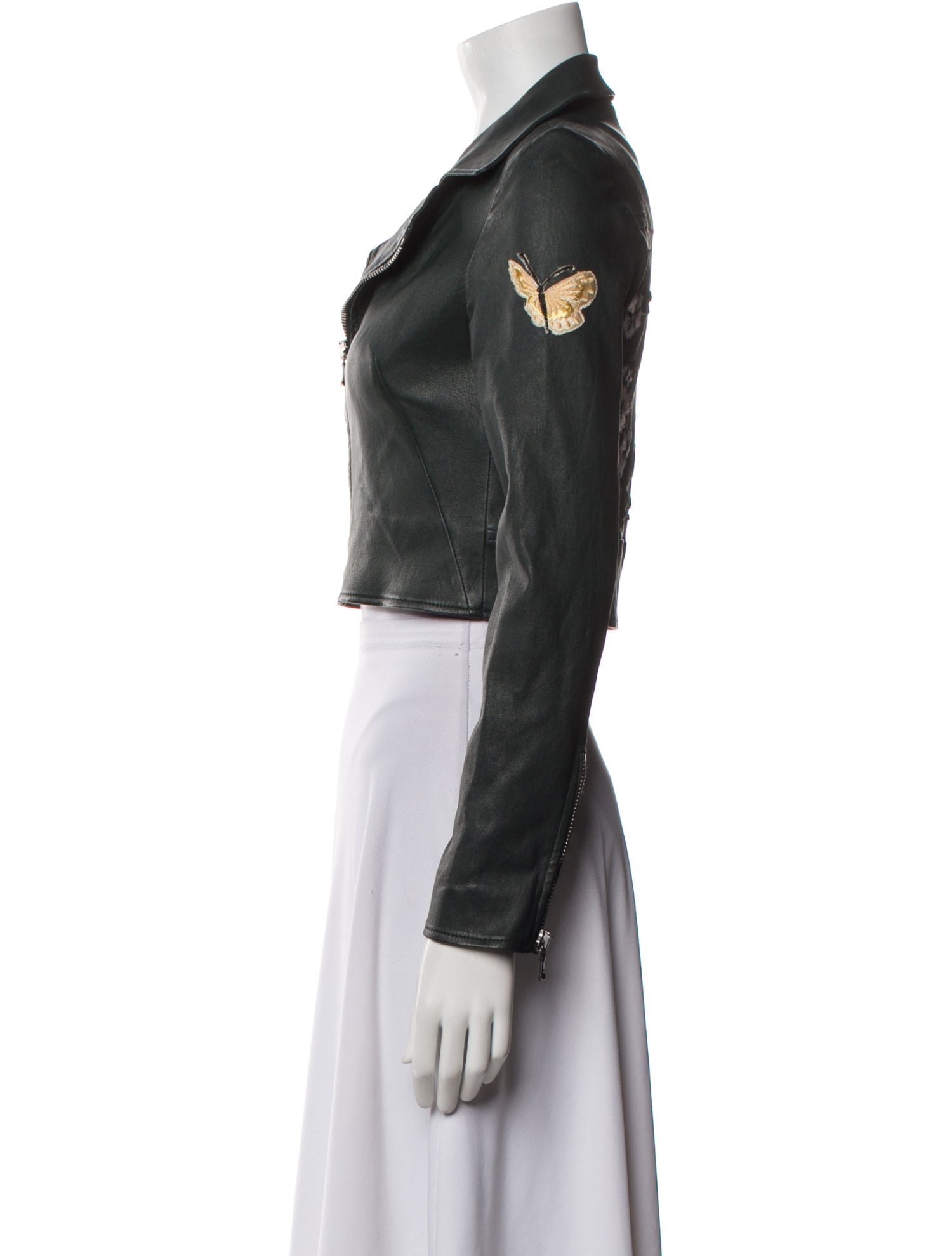 Susan Bender Leather Biker Jacket
