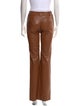 Susan Bender Leather Wide Leg Pants