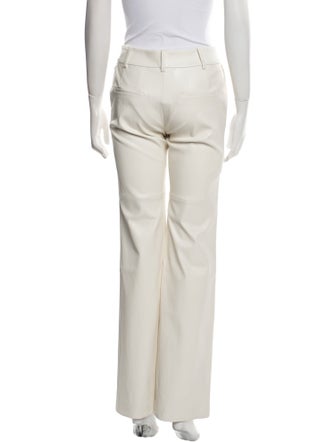 Susan Bender Leather Wide Leg Pants