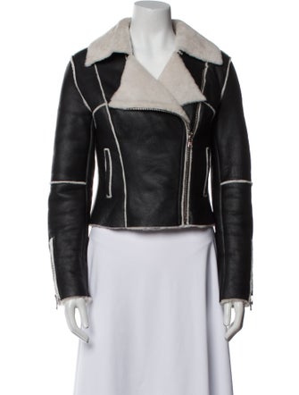 Susan Bender Shearling Faux Fur Jacket