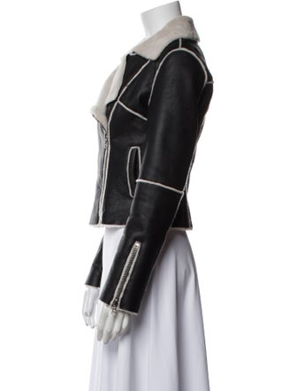 Susan Bender Shearling Faux Fur Jacket