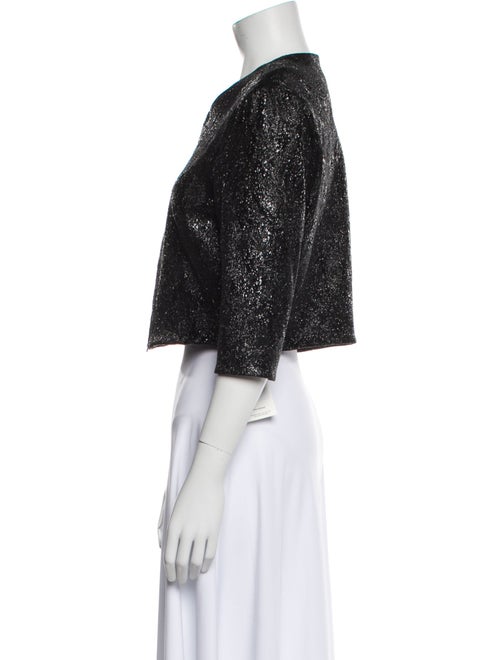 Susan Bender Leather Evening Jacket