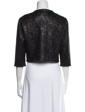 Susan Bender Leather Evening Jacket