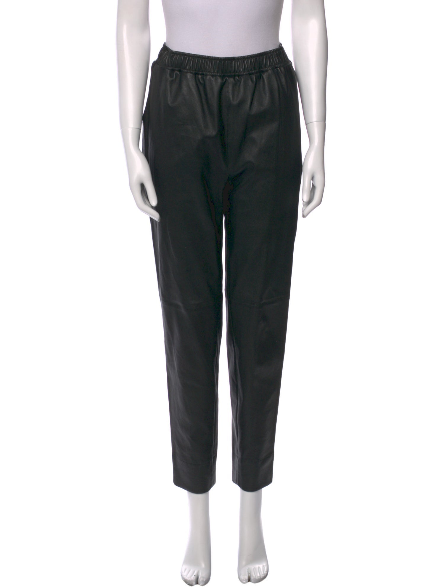 Susan Bender Leather Skinny Leg Pants