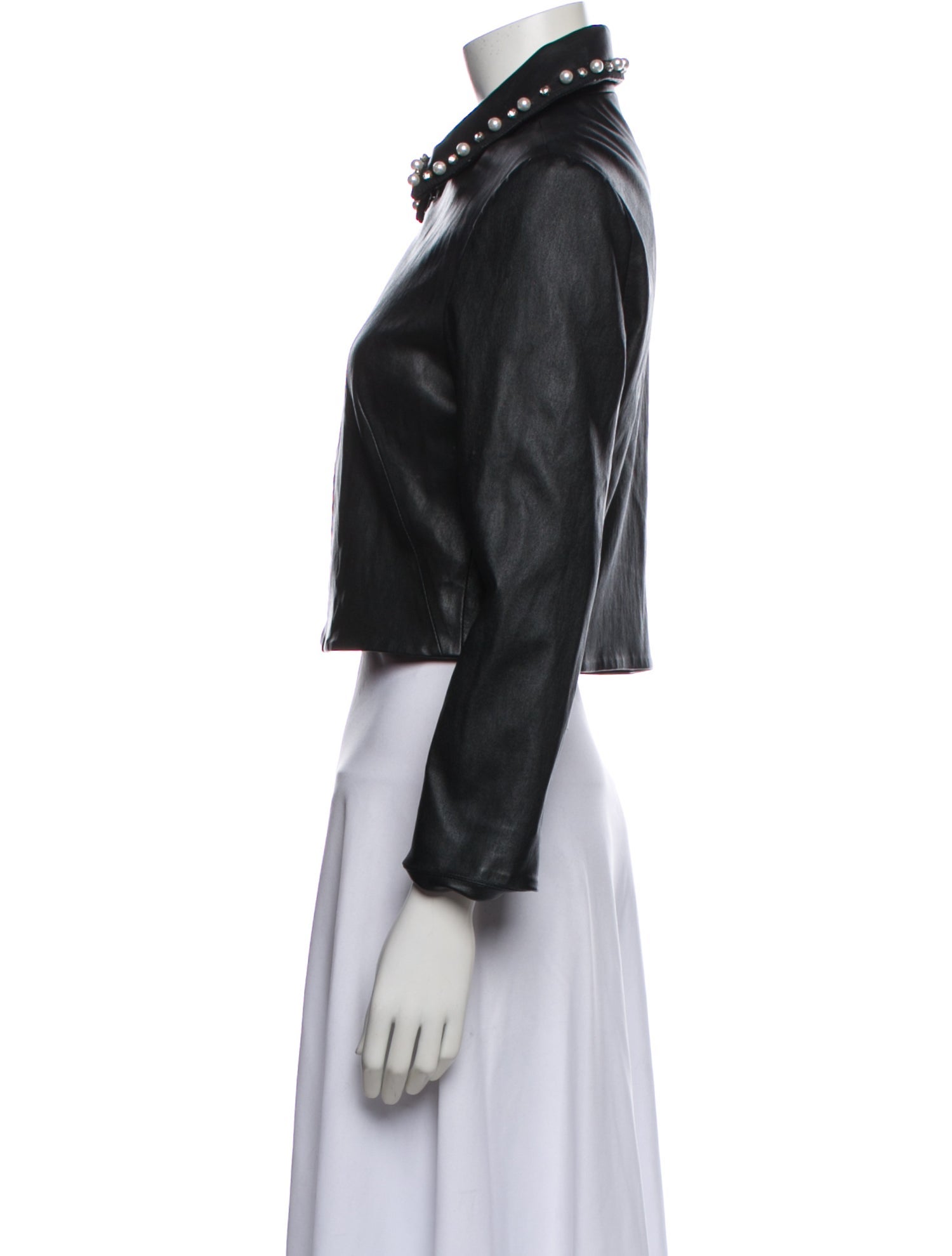 Susan Bender Leather Biker Jacket