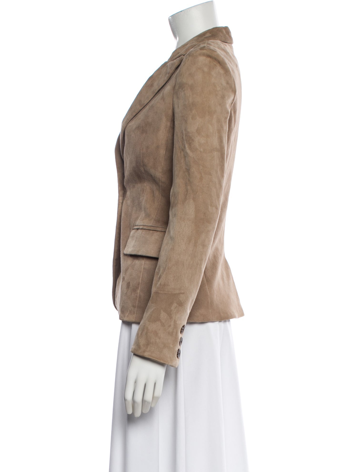 Susan Bender Leather Blazer