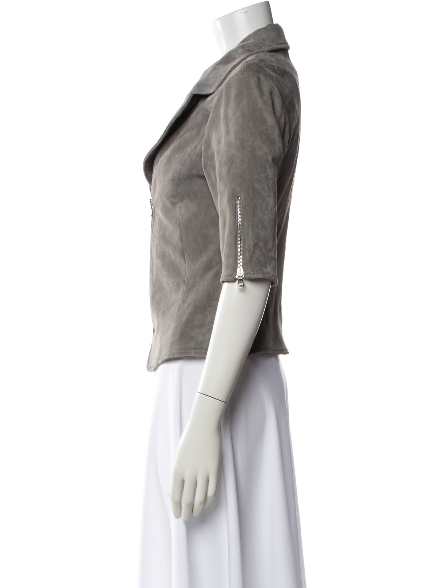 Susan Bender Leather Blazer