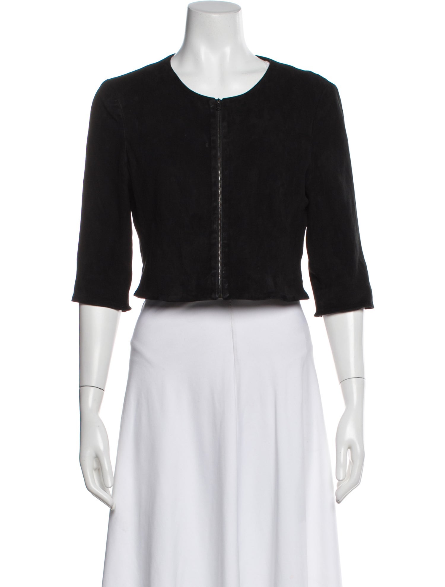 Susan Bender Leather Bolero