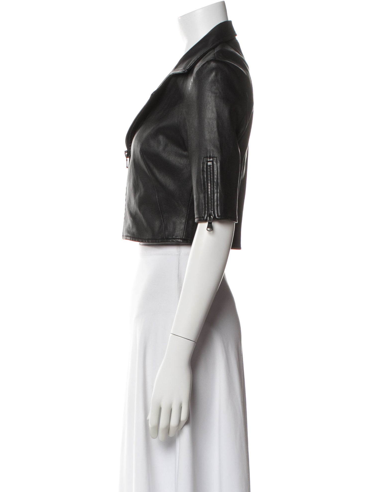 Susan Bender Leather Biker Jacket