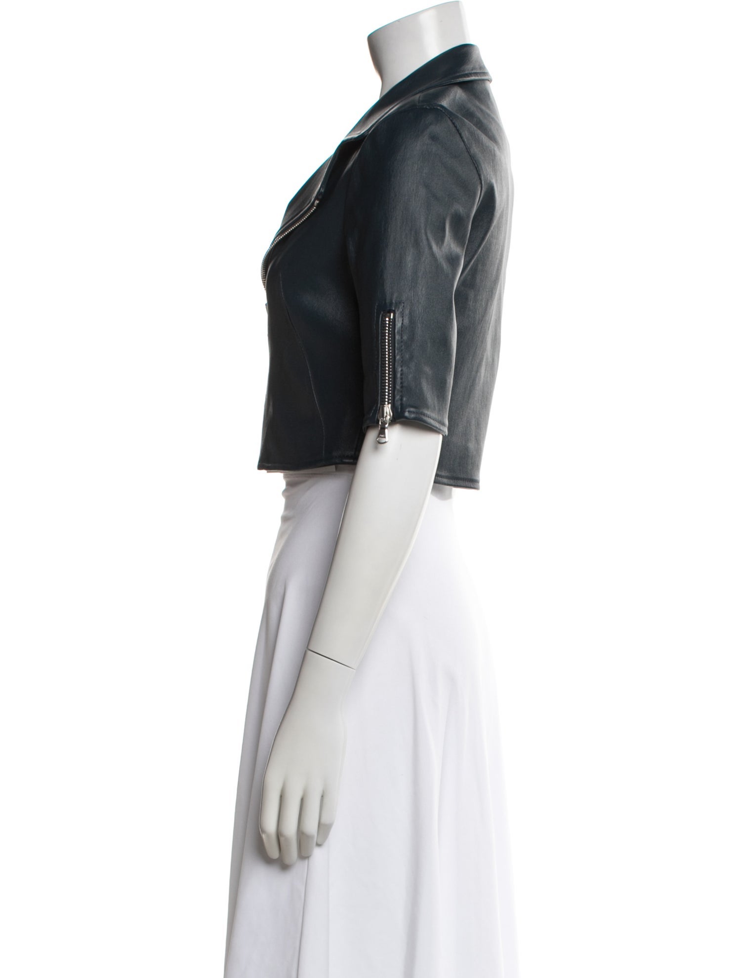 Susan Bender Leather Biker Jacket