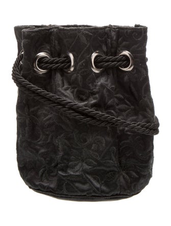 Susan Bennis/Warren Edwards Pleated Canvas Bucket