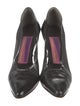 Susan Bennis/Warren Edwards Mesh Accents T-Strap Pumps