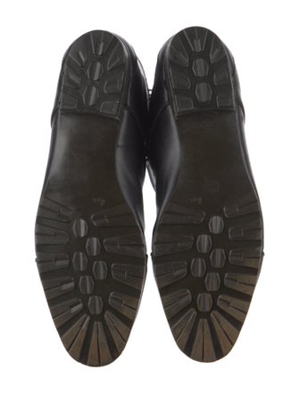 Susan Bennis/Warren Edwards Leather Combat Boots