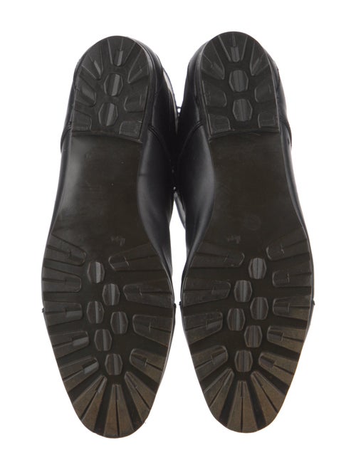 Susan Bennis/Warren Edwards Leather Combat Boots