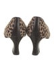 Susan Bennis/Warren Edwards Ponyhair Animal Print Pumps