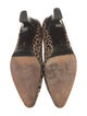 Susan Bennis/Warren Edwards Ponyhair Animal Print Pumps