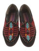 Susan Bennis/Warren Edwards Suede Printed Loafers