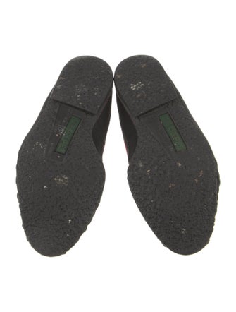 Susan Bennis/Warren Edwards Suede Printed Loafers