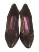Susan Bennis/Warren Edwards Leather Pumps
