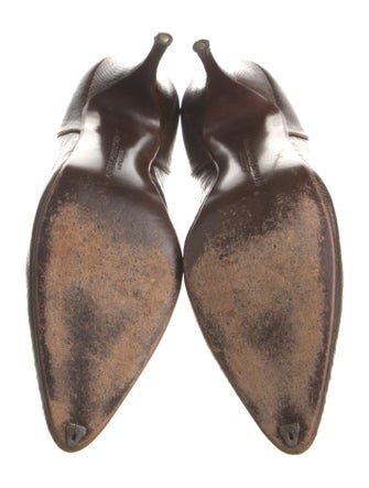 Susan Bennis/Warren Edwards Leather Pumps