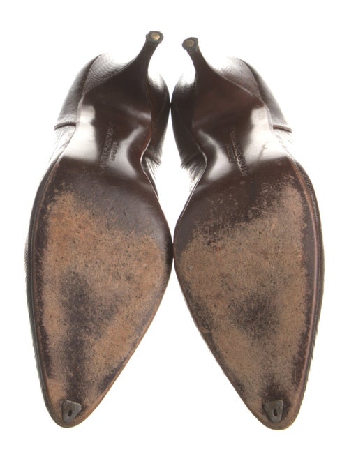 Susan Bennis/Warren Edwards Leather Pumps