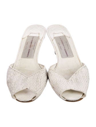 Susan Bennis/Warren Edwards Leather Slides