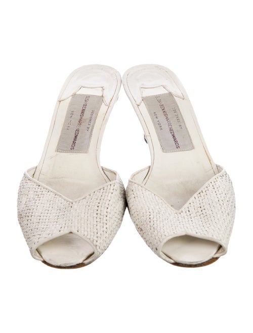 Susan Bennis/Warren Edwards Leather Slides