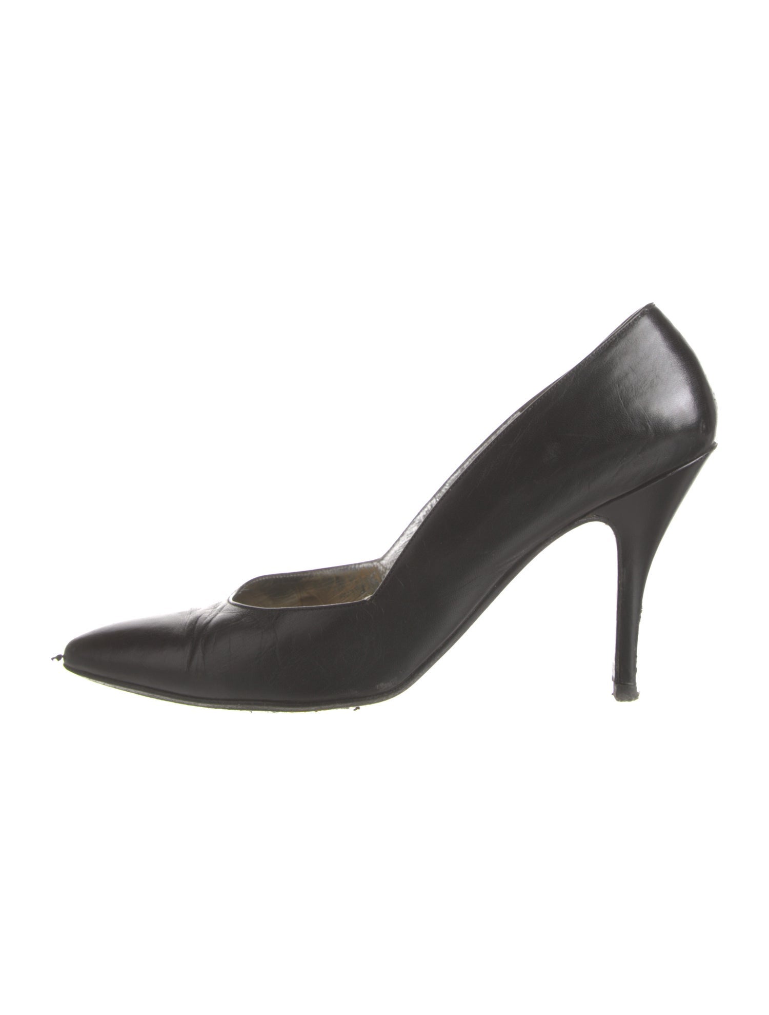 Susan Bennis/Warren Edwards Leather Pumps