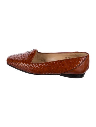 Susan Bennis/Warren Edwards Leather Animal Print Flats