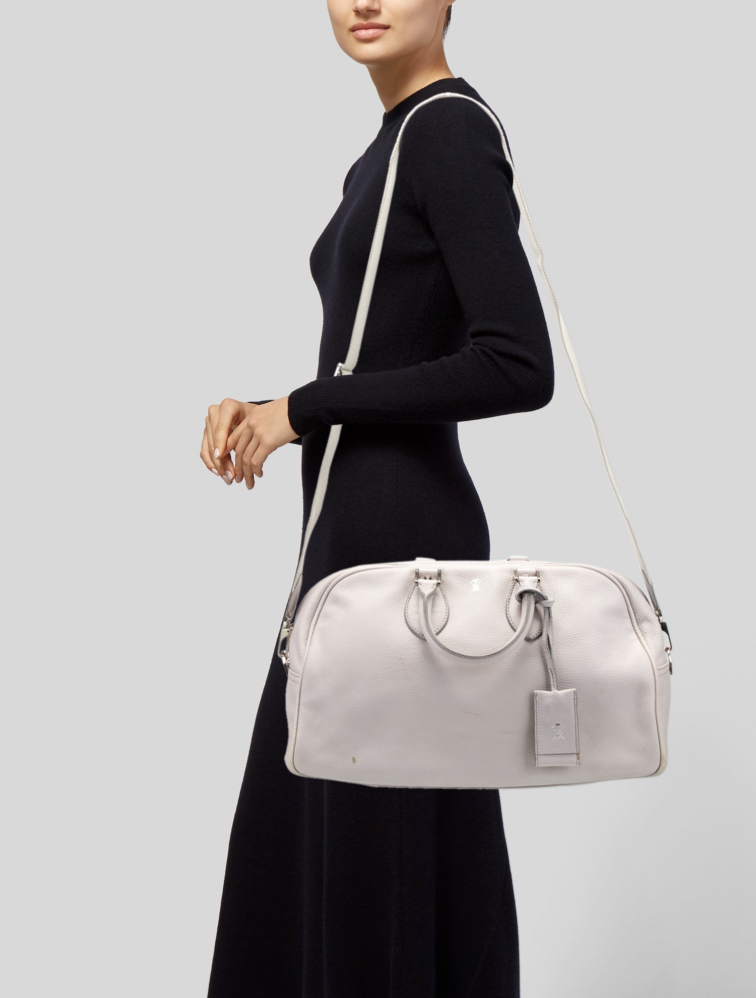 Sutor Mantellassi Leather Top Handle Bag